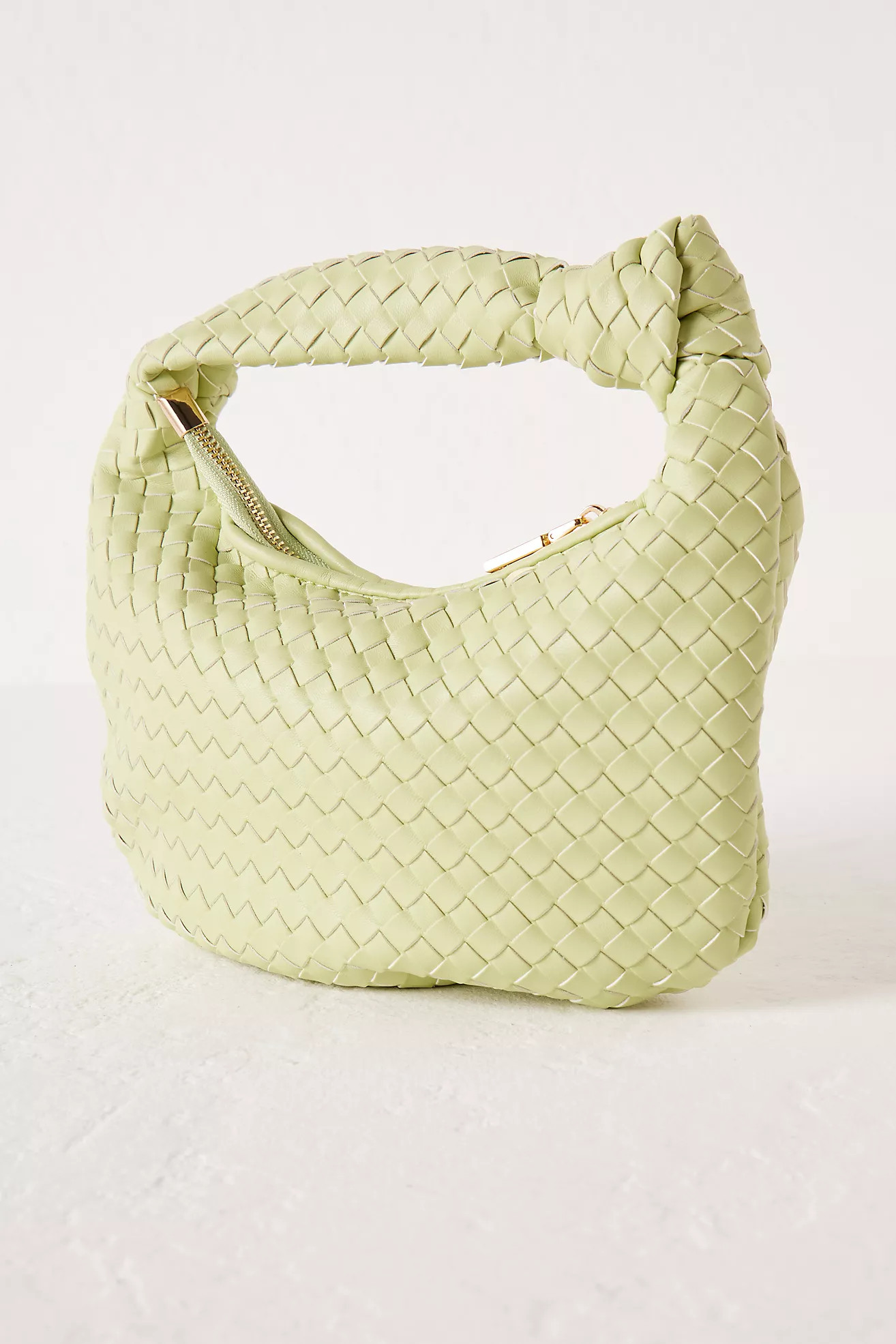 Melie Bianco Drew Faux-Leather Woven Satchel Bag | Anthropologie (UK)