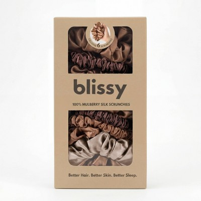 Blissy 6pk Scrunchie Neutral | Target