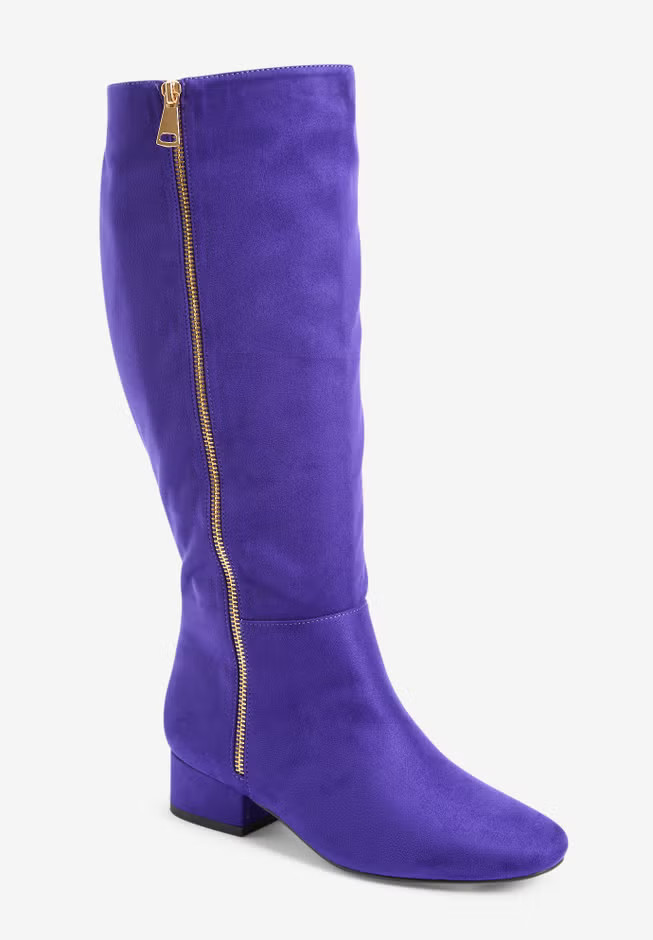 The Emerald Tall Wide Calf Boot By Comfortview | Avenue