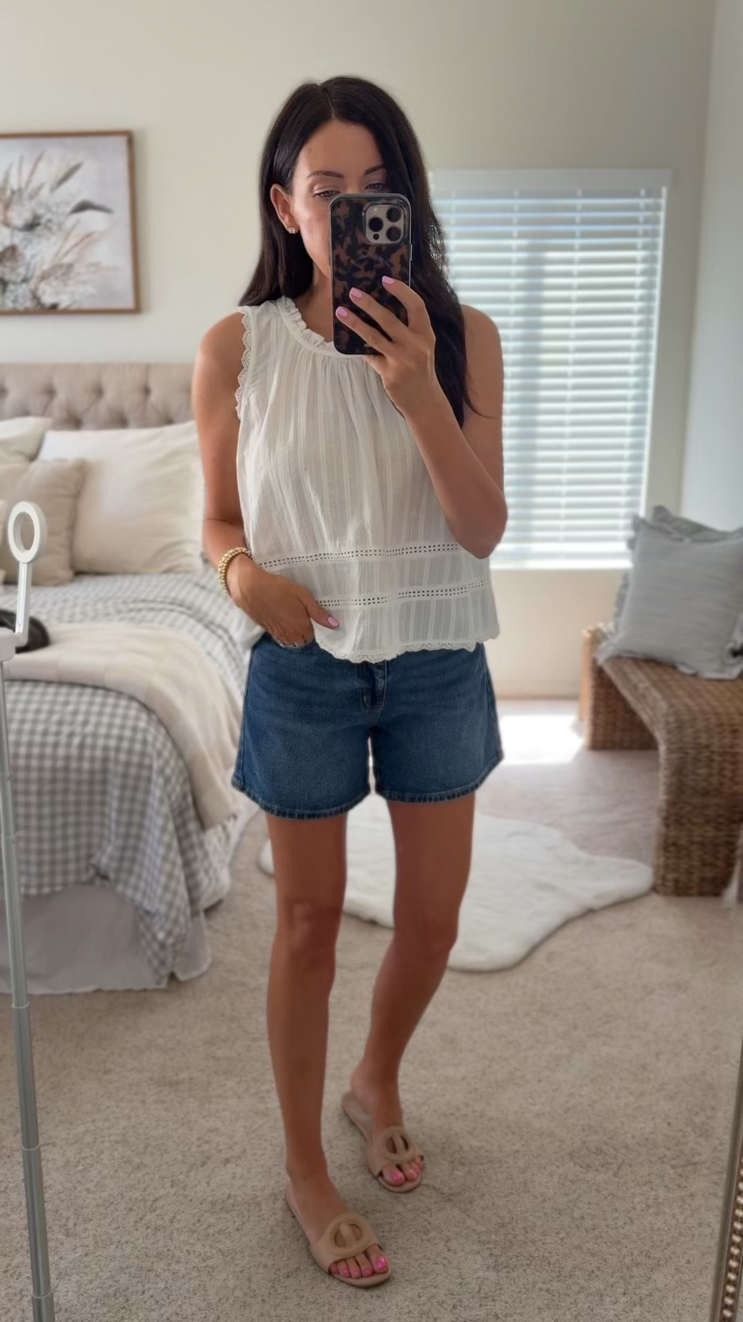 New Walmart 100% cotton tank in an xs
Shorts $18 look like Abercrombie in a 4 

#LTKgrwm #LTKSeasonal #LTKootd