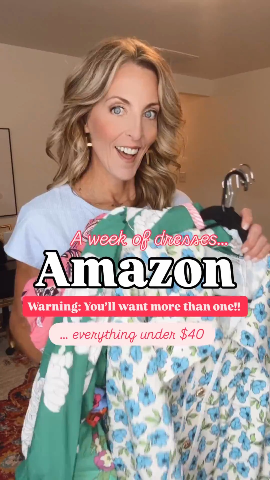 Amazon and I understood the assignment- Find cute Boho colorful dresses that are affordable, stylish, and perfect for all. This week’s round up is one of my favorites because of all the colorful prints, options of where to wear them, and the look for less price tags!! 🙌🏼Comment DRESS to get this week’s colorful roundups sent straight to your inbox!! (Trust me. You won’t regret) I did the easy part finding the dresses now the hard part deciding which to wear to what event!! 

Back to school night, meet the teacher, church, vacation, date night with husband, fun night with friends, the places to wear these dresses is endless. They are colorful, fabulous, and FUN! All under $40 - all come in multiple color options and sizes- all are Amazon favorites! All but one have pockets. 
these are dresses of my dreams, love the color, the fit of so many -