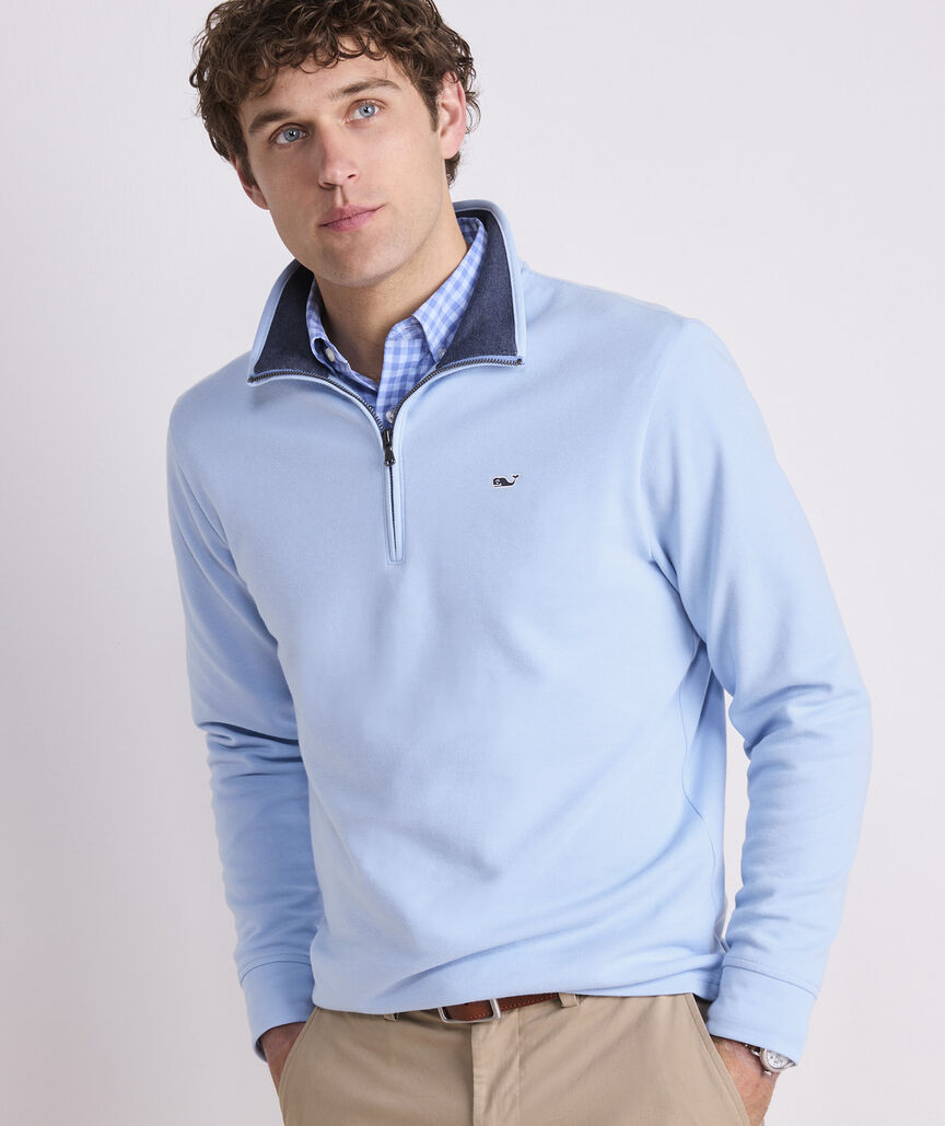 Solid Saltwater Quarter-Zip | vineyard vines