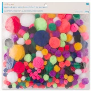 Bold Mix Pom Poms by Creatology™ | Michaels Stores