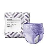 Amazon Brand - Solimo Incontinence & Postpartum Underwear for Women, Maximum Absorbency, 2X Large, 1 | Amazon (US)