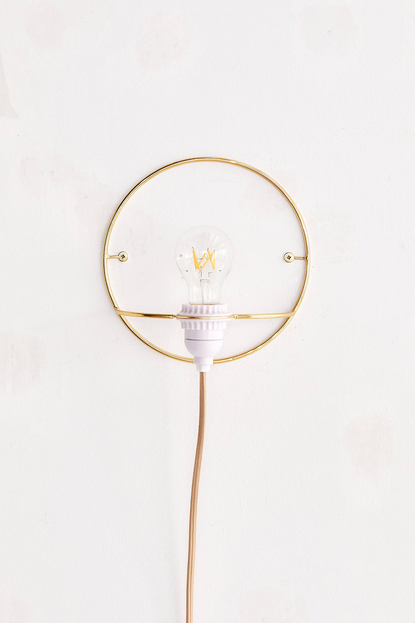 Circle Wall Sconce Bracket | Urban Outfitters (US and RoW)