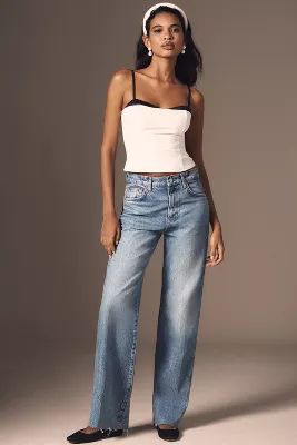 Reformation Val 90s Mid-Rise Straight-Leg Jeans | Anthropologie (US)