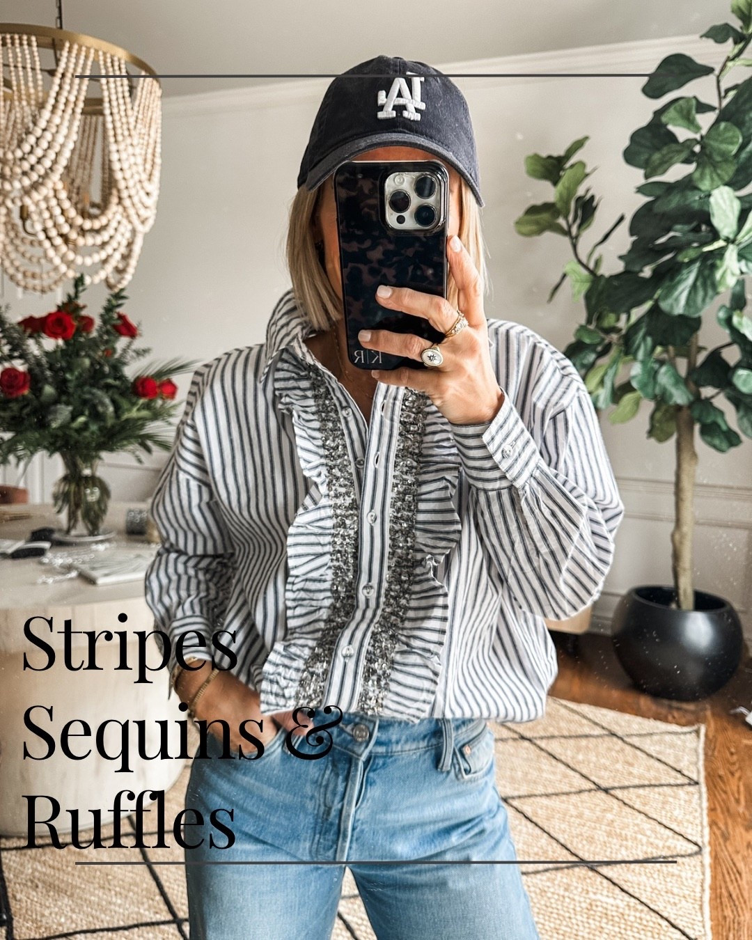 ON SaLE now!
in a xs button down- it’s in the longer side for a button down, but it’s thin and easy to tuck in!
i think it’s so cute and unique!

#LTKOver40 #LTKgrwm #LTKSaleAlert