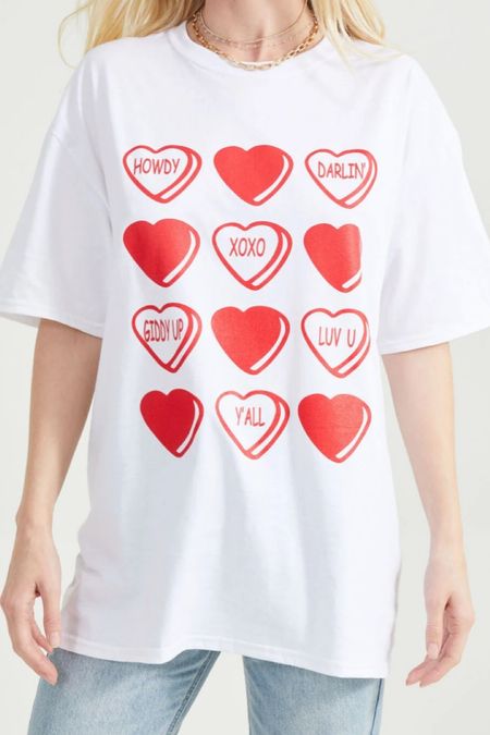 Valentines T-shirt 

#LTKGiftGuide #LTKstyletip #LTKfit