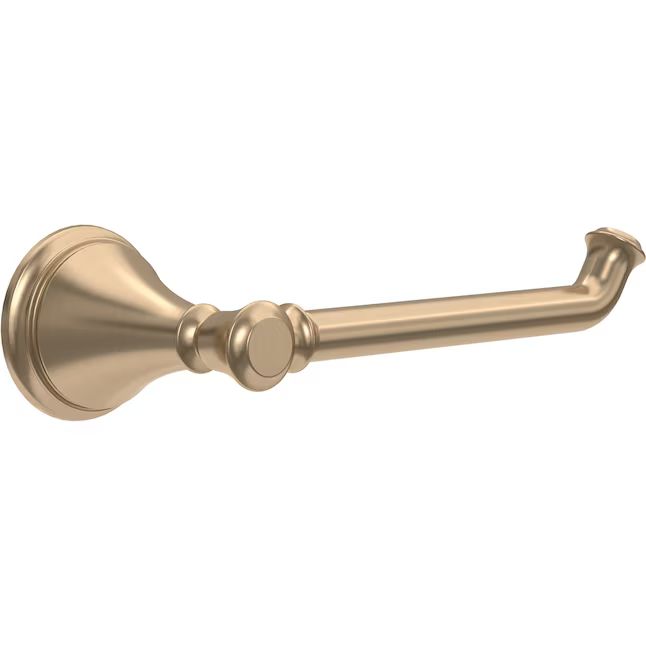 Delta Cassidy Champagne Bronze Wall Mount Single Post Toilet Paper Holder | Lowe's