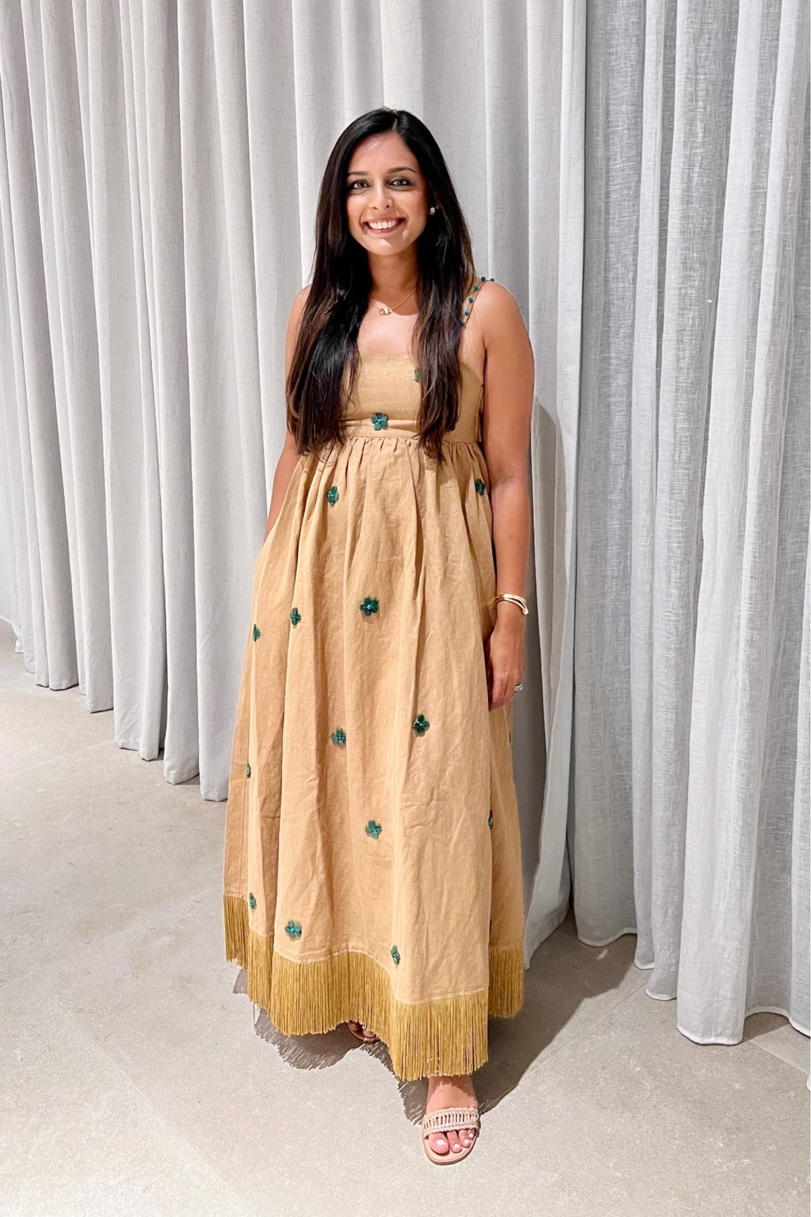 Love everything about this dress from the beaded details, to the quality, and especially the tassels! Recently discovered this line at a local pop-up and LOVE it!

#LTKStyleTip #LTKTravel #LTKBeauty