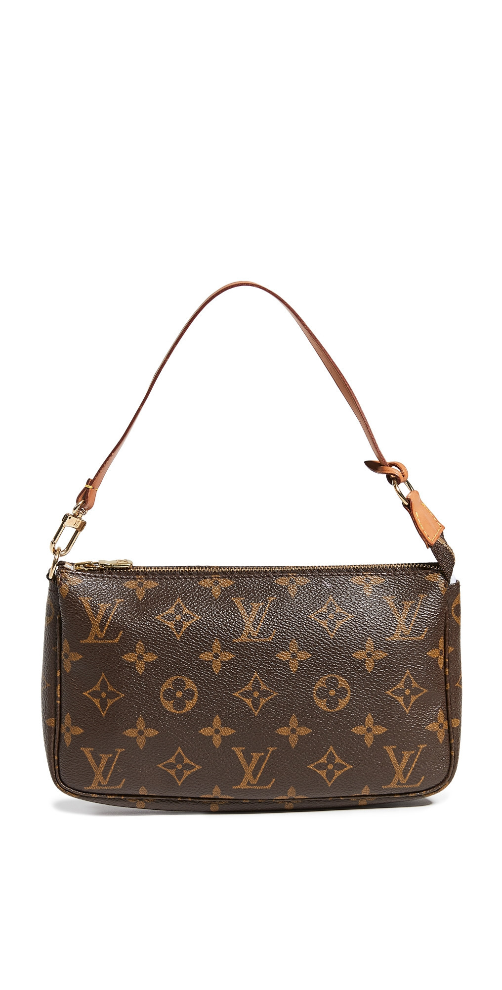 Shopbop Archive Louis Vuitton Pochette Accessoires, Mono Brown One Size | Shopbop