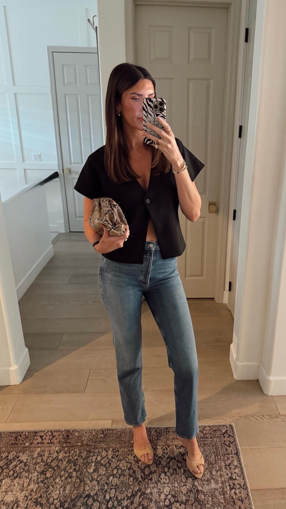 Date night denim look

Wearing a small in top

#LTKootd #LTKTall