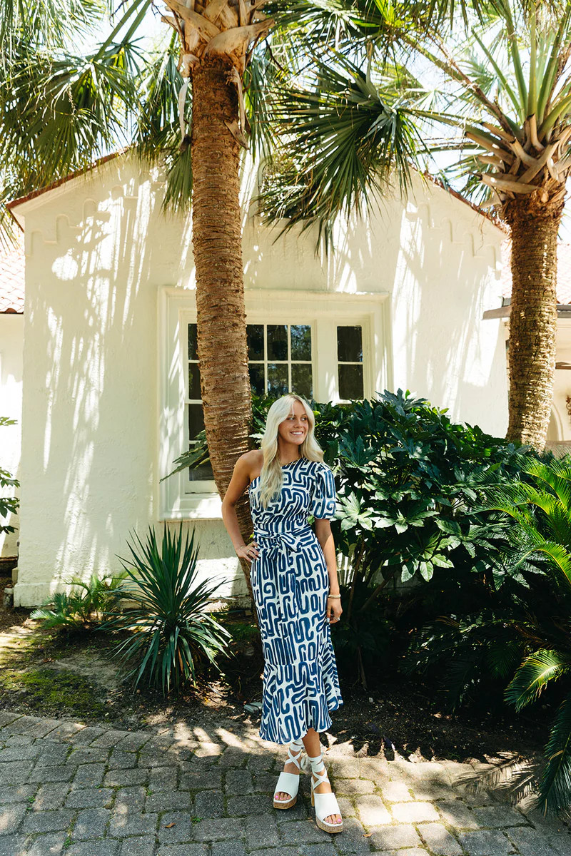 Saona Dress - Blue | Triple Threads