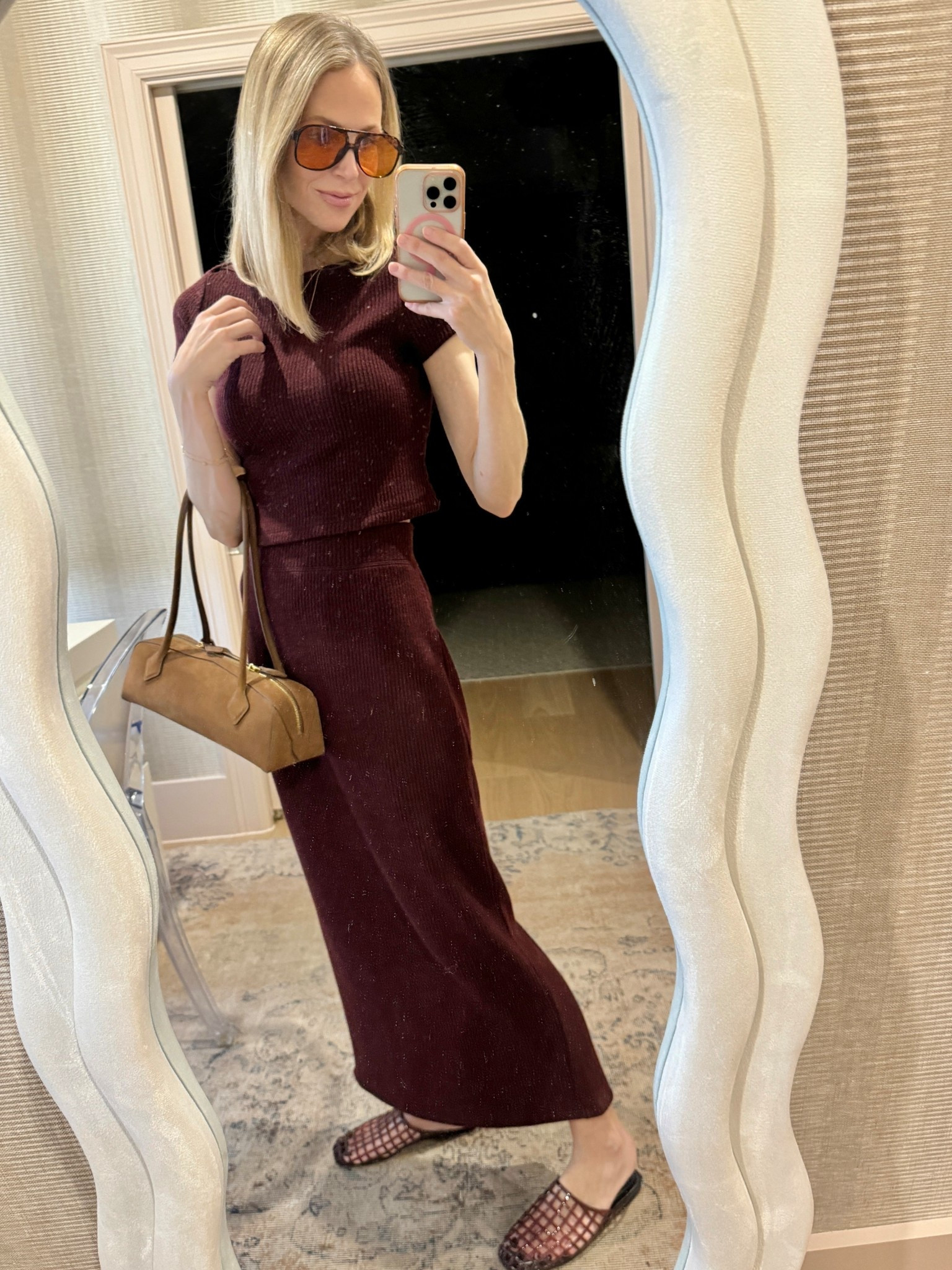 Target set- lightweight ribbed cotton. XS in top and bottom 