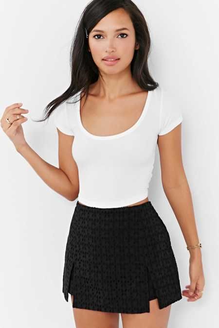 Truly Madly Deeply Layer Cake Cropped Tee | Urban Outfitters US