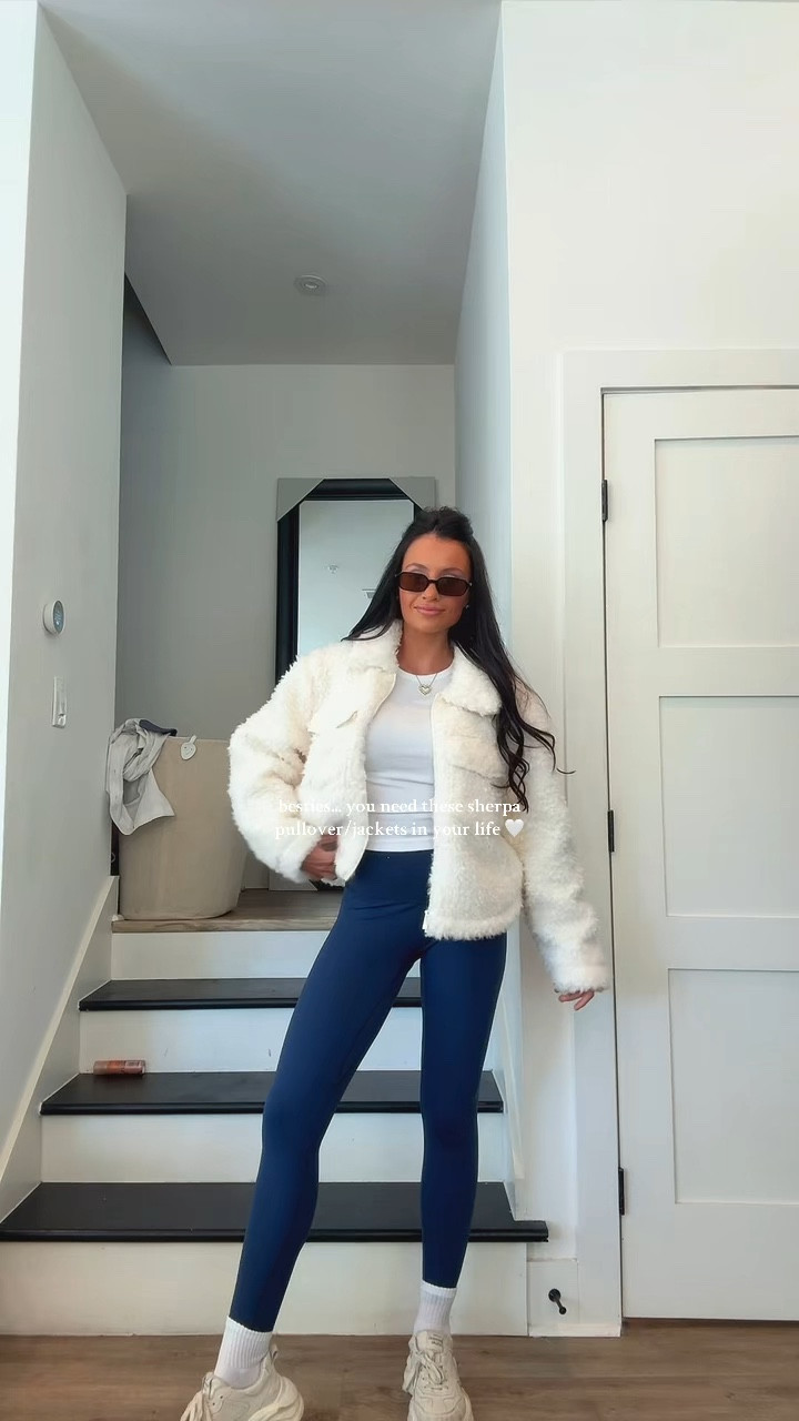 The cutest ever & the two blue less than $25!!!! 
All of these are linked on my LTK!!! 

#sherpa #sherpajacket #fleece #jacketstyle #fleecejacket #hm #target 

#LTKSeasonal #LTKFindsUnder100 #LTKActive