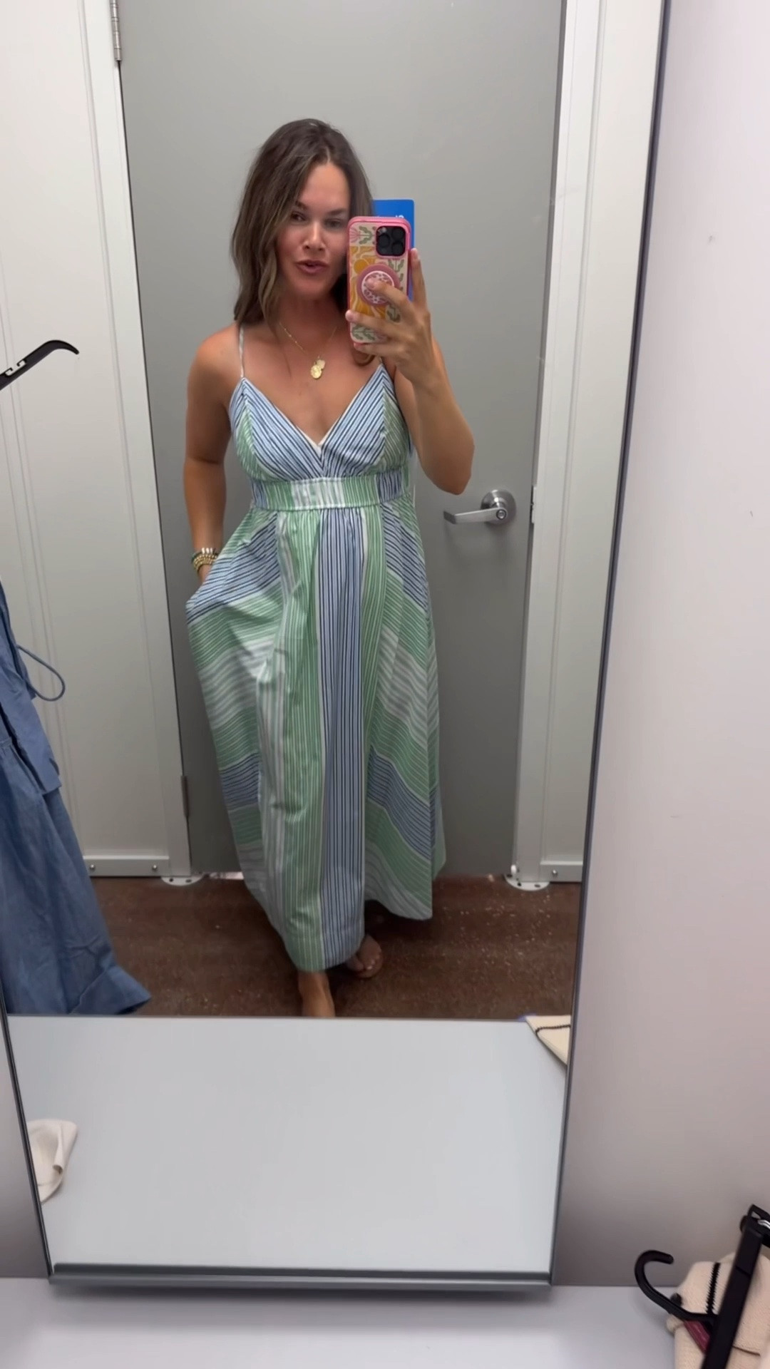 The colors on this dress are even prettier in person 💙💚 Such a flattering fit for vacations, showers, or summer dinners!

#LTKootd #LTKmomlife #LTKdayinmylife