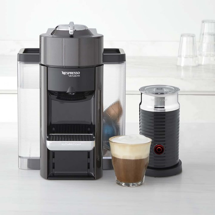 Nespresso Vertuo Coffee Maker & Espresso Machine with Aeroccino Milk Frother | Williams-Sonoma