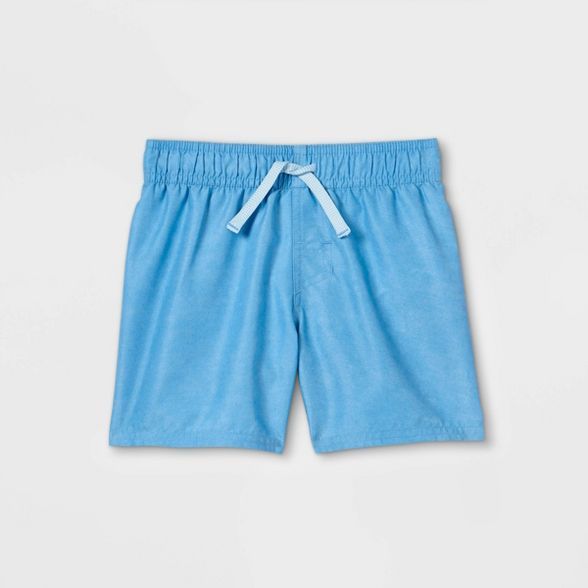 Toddler Boys' Swim Shorts - Cat & Jack™ Light Blue | Target