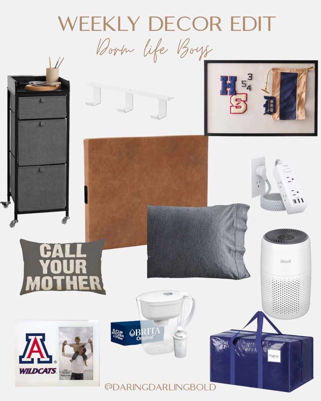 ✨Moving into your first dorm or sprucing up your new apartment? From campus essentials to cozy upgrades, here’s this week’s Dorm & Apartment Living Edit 🛏️☕📦

Must-have picks for every space:
✅ Cozy Headboards to remind your aspiring student of home 🏠 ❤️
✅Dorm-ready organizers & bold personality pillows 🧳🖤
✅ Compact appliances & cute countertop decor for that everyday ease 🧼🪄
✅ Soft glam vanity setups, “Call Your Mother” energy, and all the cords, filters, and fans you didn’t know you needed 🌀📲
✅ Cozy textures, smart storage, and roommate-approved style that fits in tight spaces 🛋️✨

Whether you’re settling into college life or leveling up your first apartment, these finds are your new move-in MVPs.

#DormDecor #ApartmentStyle #MoveInReady #CollegeLiving #SmallSpaceSolutions #DormRoomEssentials #FirstApartmentVibes #DecorInspo #CampusStyle #BackToSchool  #Student #MoveIn

#LTKSeasonal #LTKHome #LTKU