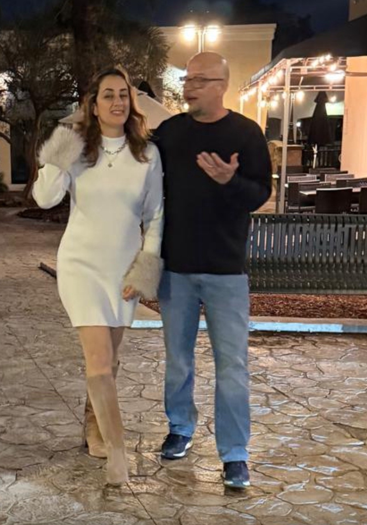 I couldn’t find the exact dress but I ve linked some similars. The boots are available in the same color, material and brand.

#LTKHoliday #LTKSeasonal #LTKMidsize