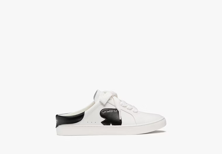 Charli Smooth Leather Mule Sneaker | Kate Spade Outlet