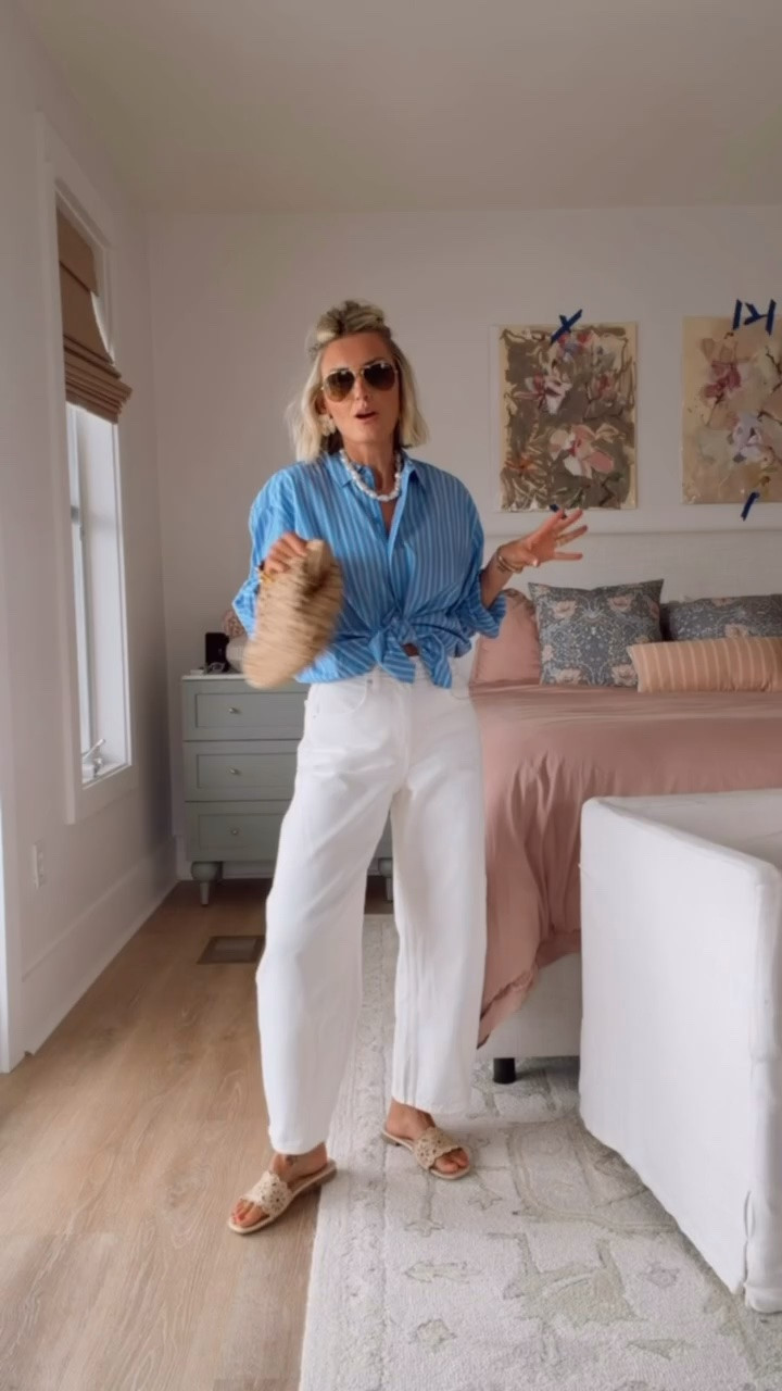 Both of these pieces are so affordable yet look so elevated 👏🏼 wearing M/4.

Loverly Grey, Walmart find, Walmart fashion, Target find, Target fashion, white barrel jeans outfit, white barrel denim outfit

#LTKootd #LTKSeasonal