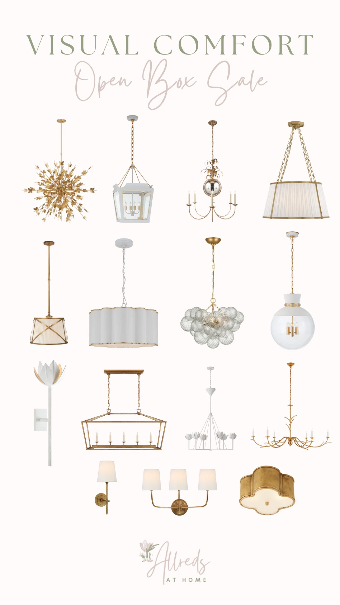 Visual Comfort’s open box sale is happening now!! A few of the lights in our home are included. Lighting is a great way to really elevate a space. You can’t go wrong with a beautiful statement light! 

#LTKFind #LTKhome