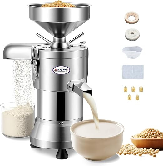 Moongiantgo Commercial Soy Milk Maker, Large Stainless Steel Soybean Milk Maker for Soymilk, Tofu... | Amazon (US)