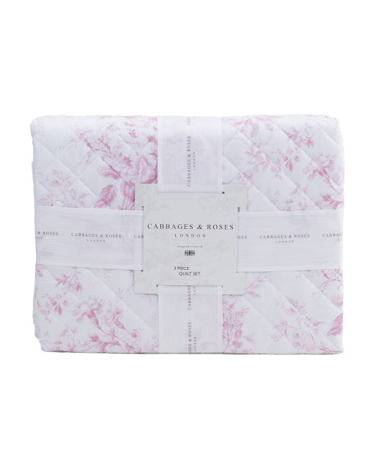 200tc 3pc Quilt Set | TJ Maxx