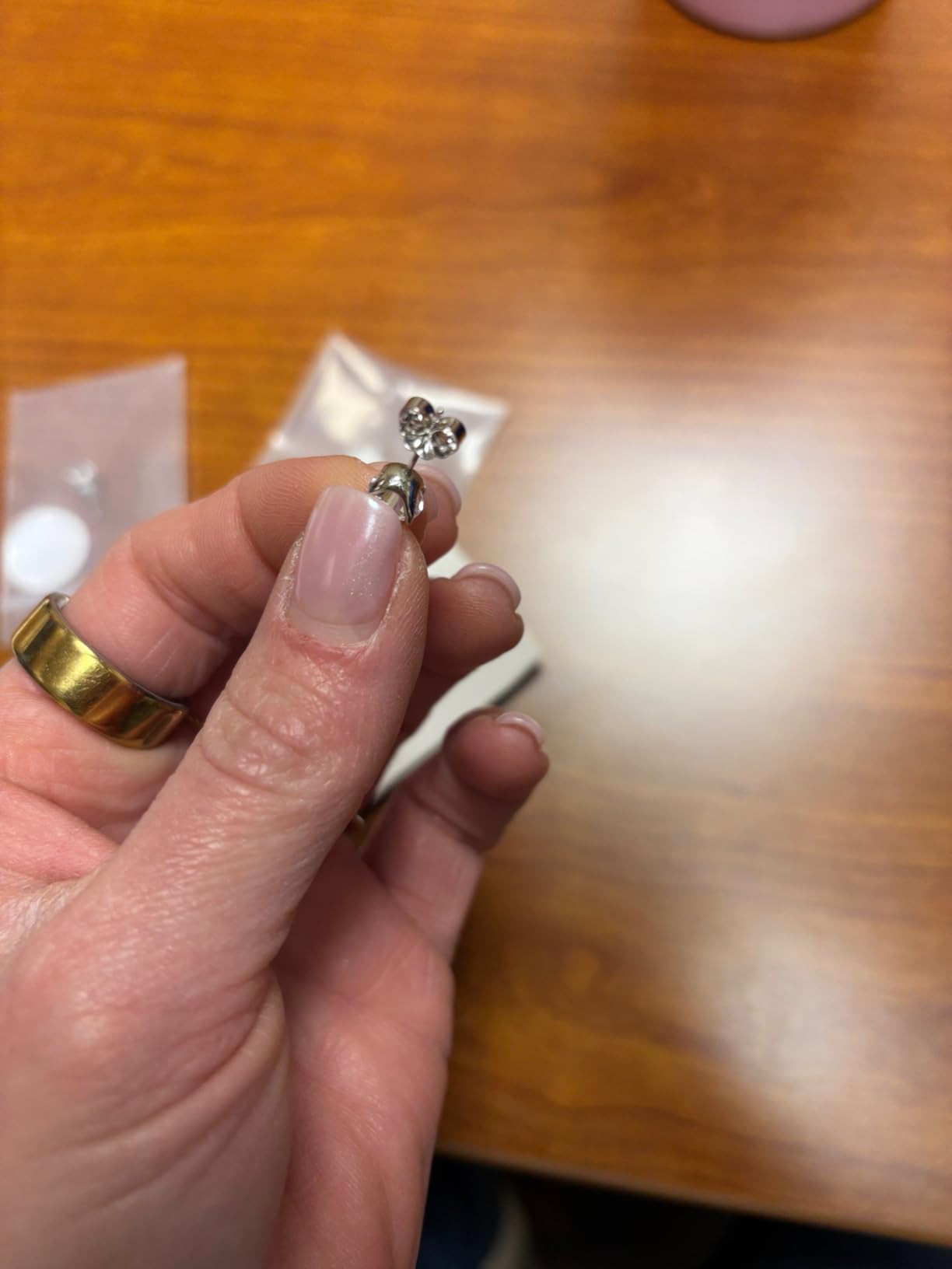 "STUNNING FLAME" Solid 14K Gold Post & Sterling Silver Round Cut Cubic-Zirconia Stud CZ Earrings ... | Amazon (US)