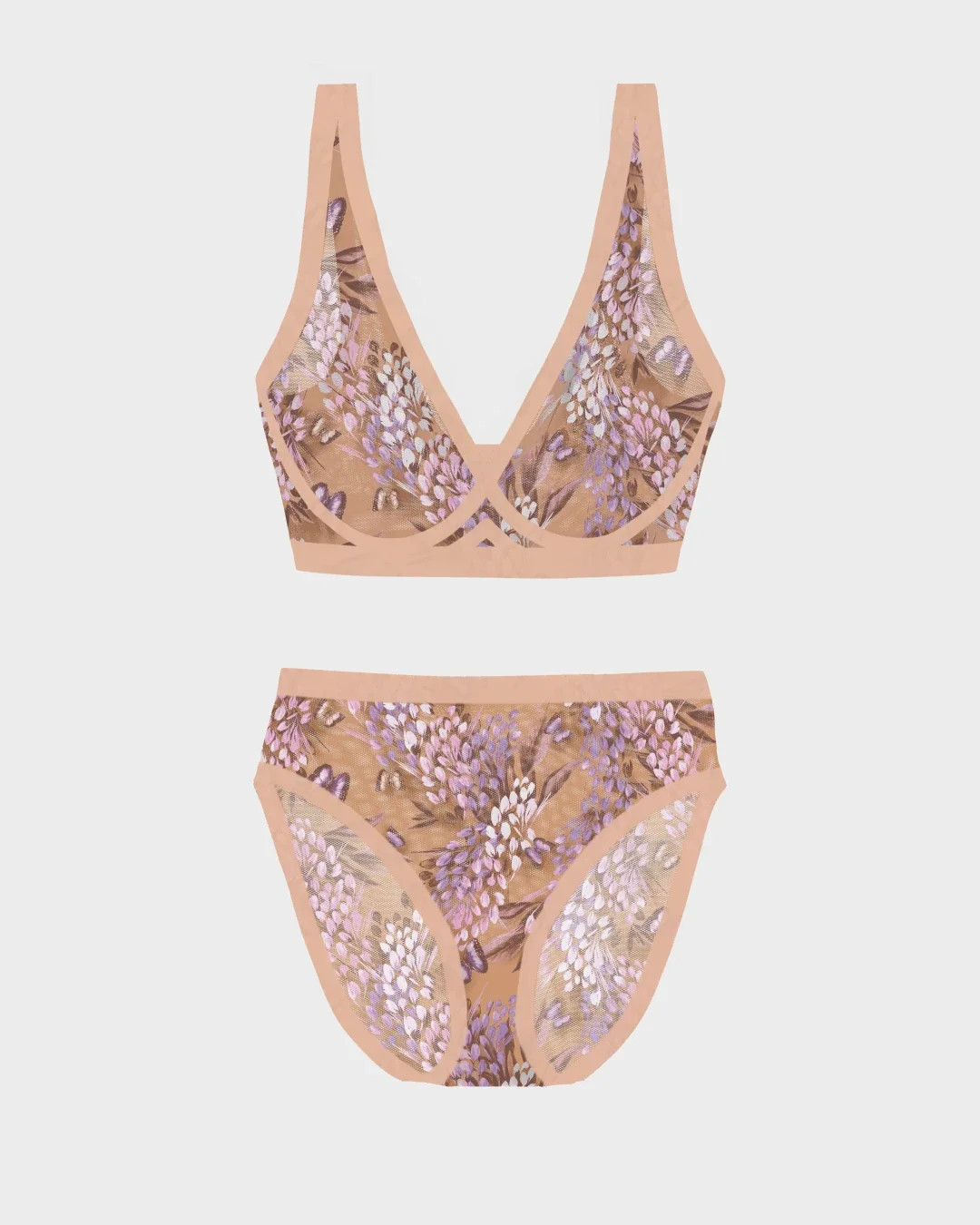 Parisian Sheer Bra and Panty Set for Women | EBY | EBY (US)