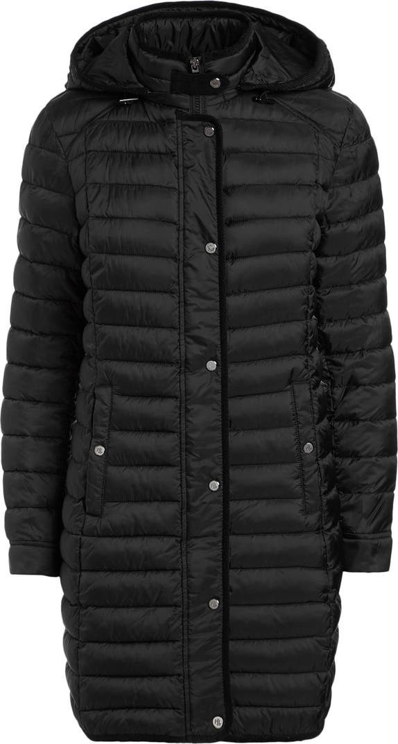 LAUREN RALPH LAUREN Recycled Quilted Hooded Puffer | Nordstromrack | Nordstrom Rack