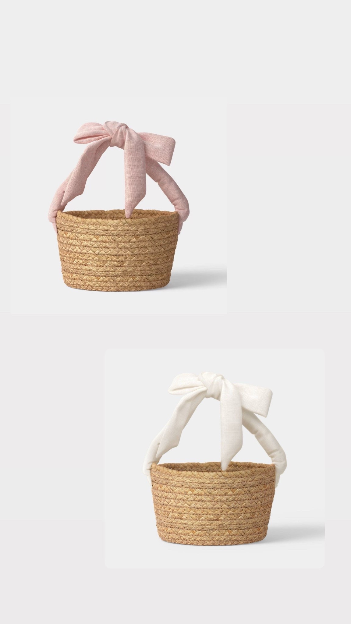 Bow baskets 
Valentine’s Day 

#LTKBaby #LTKKids #LTKValentine