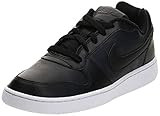 Nike Women's Ebernon Low Sneaker, Black/White, 6 Regular US | Amazon (US)