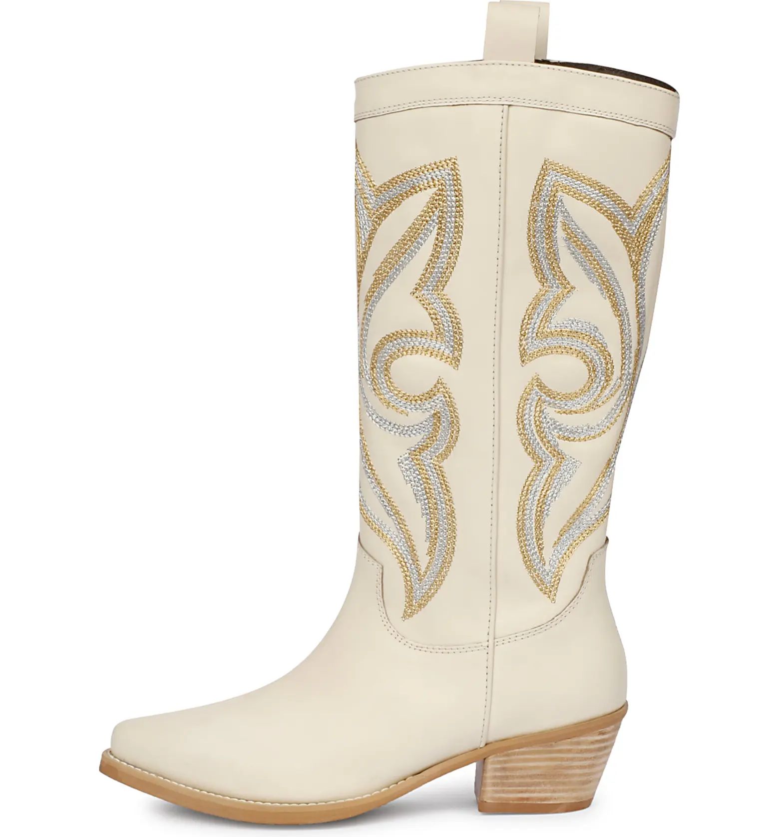 Martina Pointed Toe Western Boot (Women) | Nordstrom