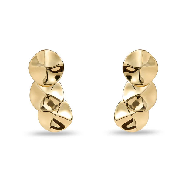 GOLD SOCIALITE STATEMENT EARRINGS | LELE SADOUGHI