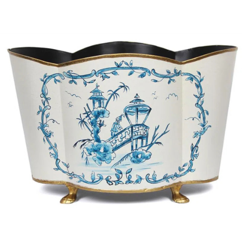 Ells Handmade Metal Pot Planter | Wayfair North America