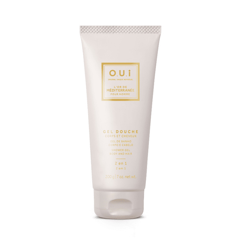 O.U.i L’Or de Méditerranée Pour Homme
             - Gel de Banho 200ml | Beleza Na Web (BR)