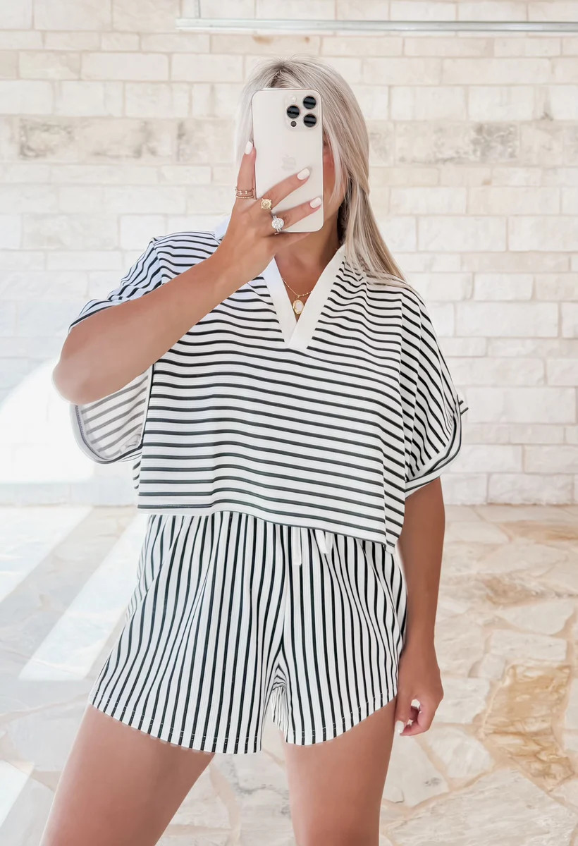 Sailor Striped Short Set | CK Squared Boutique