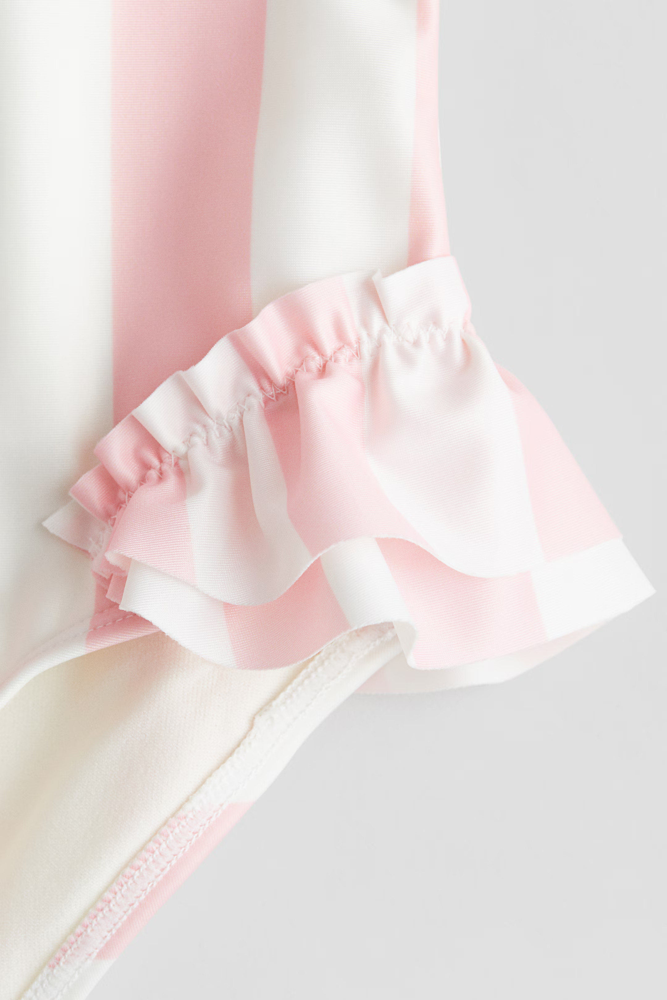 Printed Ruffle-Trimmed Swimsuit | H&M (US + CA)