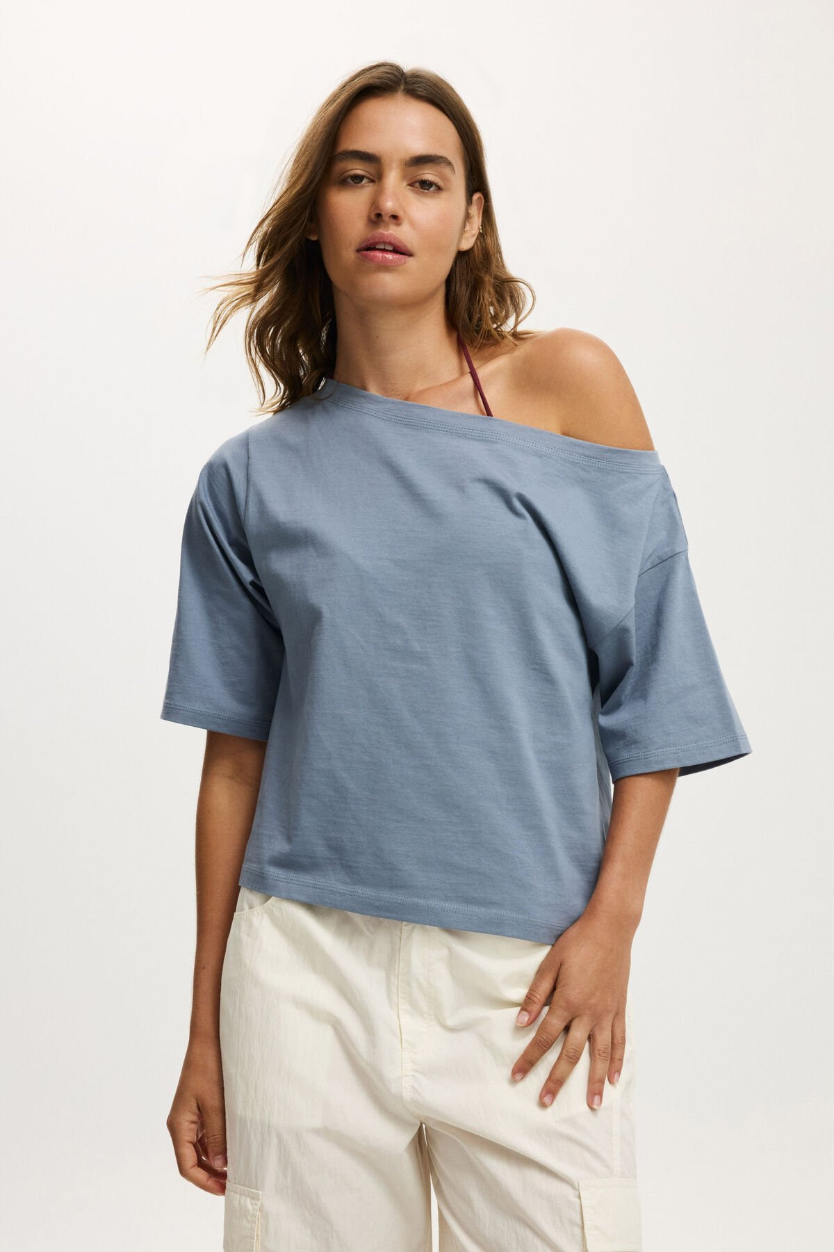 Billie Off Shoulder Tee | Cotton On (ANZ)