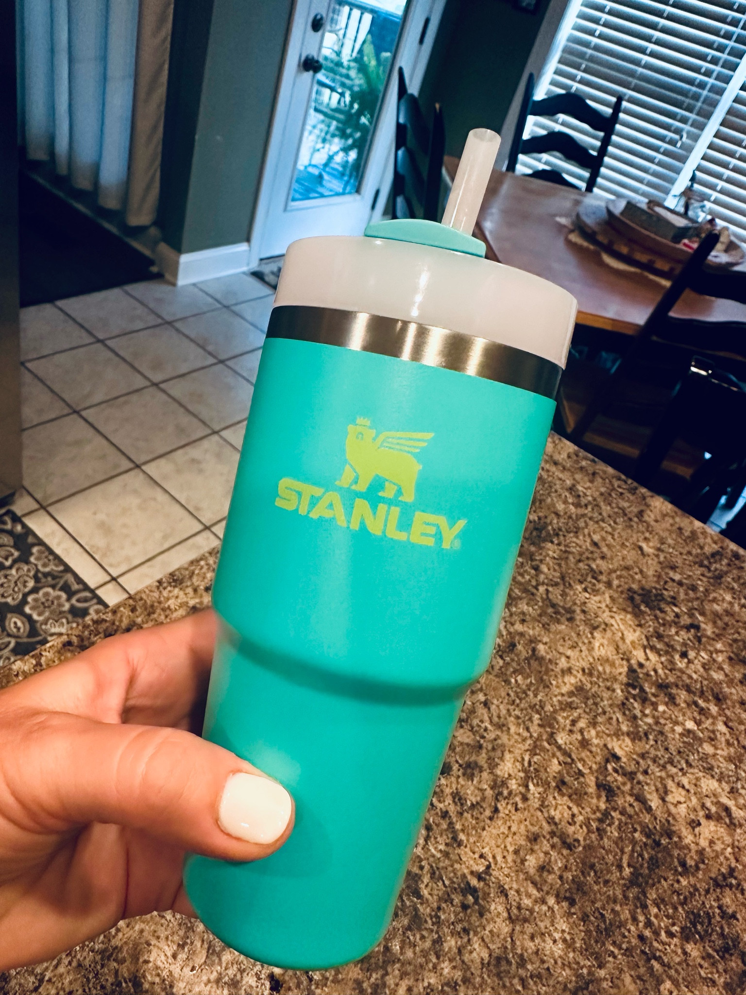 I bought the little toddler size Stanley Cup and I don’t regret it! It still fits perfectly in my cup holder in my car and my hands can grip it much easier than the 40oz size! Also, it’s not as bulky in my gym bag. :)) #StanleyCup #Stanley #Toddler #MomLife

#LTKSeasonal #LTKBacktoSchool #LTKActive