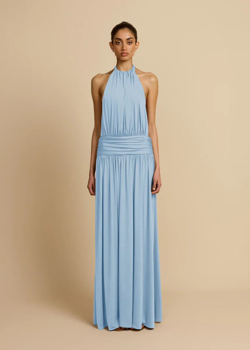 SANTINA DRESS SKY BLUE | ARCINA ORI