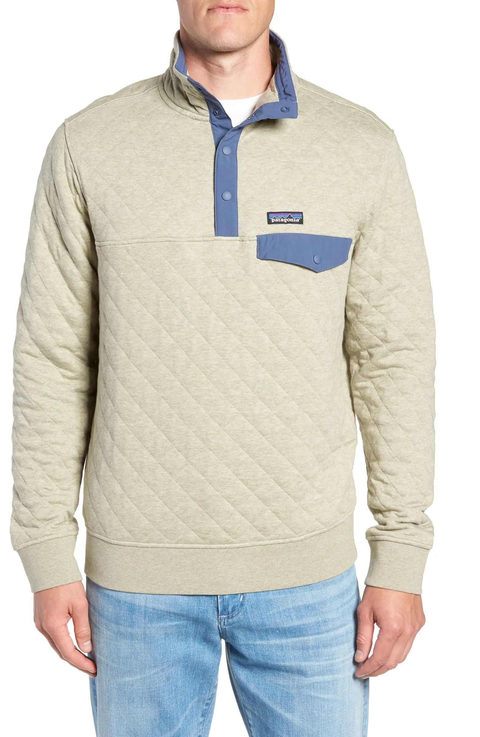 Snap-T® Quilted Fleece Pullover | Nordstrom