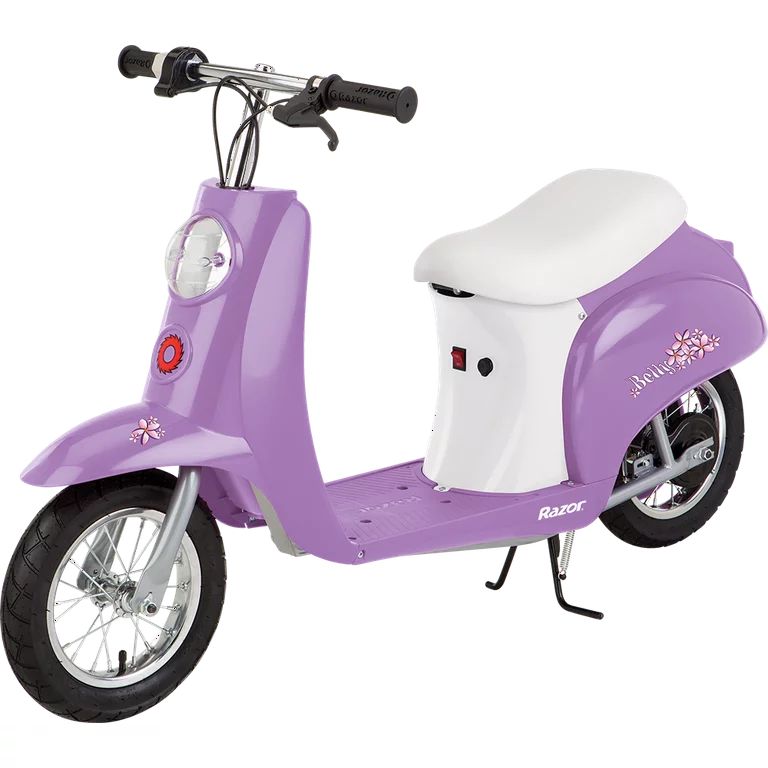 Razor Pocket Mod Electric Scooter - Betty Purple, 24V Euro-Style Powered-Ride On, Vintage-Inspire... | Walmart (US)