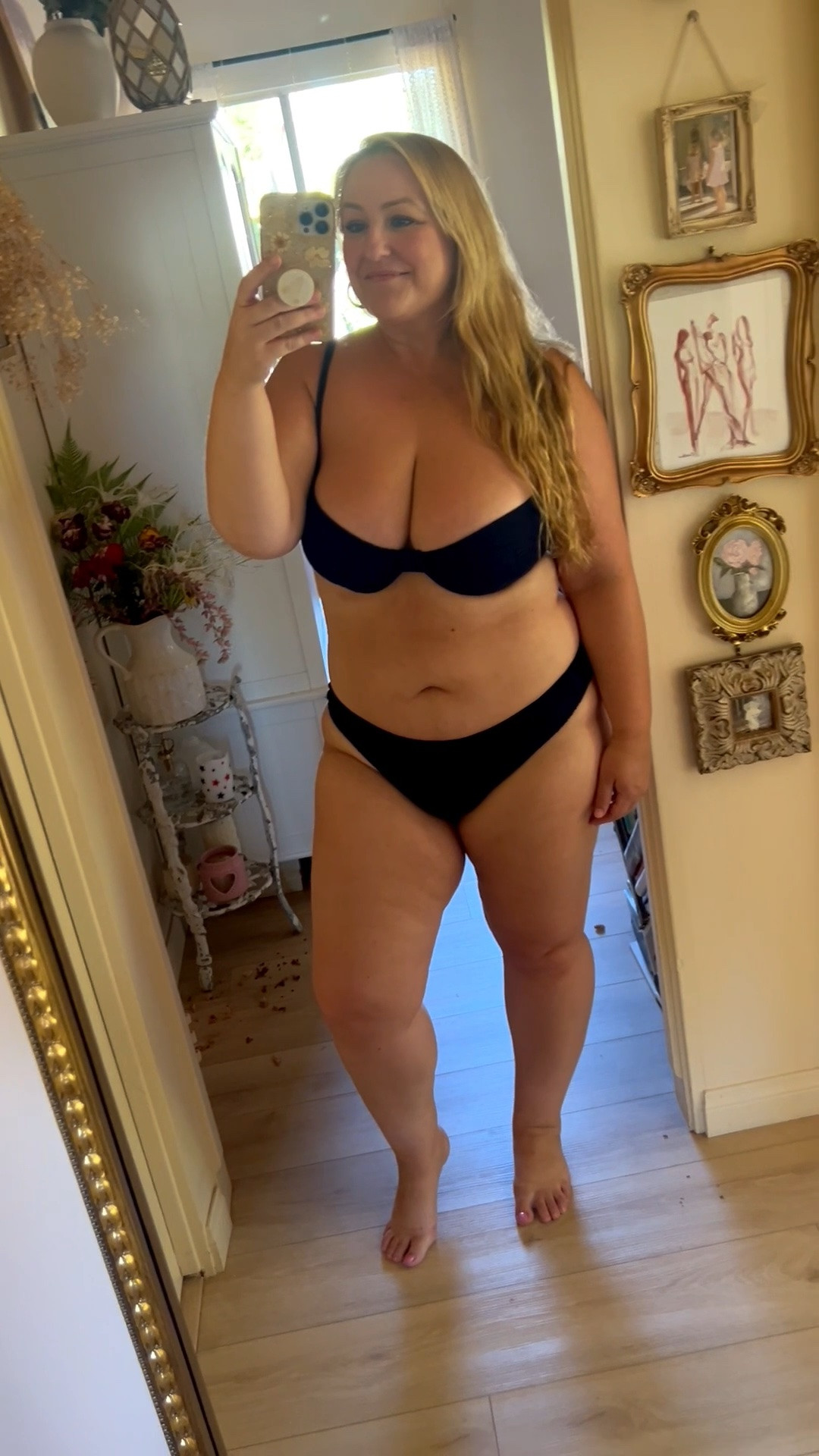 The prettiest Navy bikini in a cool crinkle material it’s a perfect go to swim staple that looks good on anyone!
Wearing size VV top and bottoms

#LTKSeasonal #LTKMidsize #LTKSwim