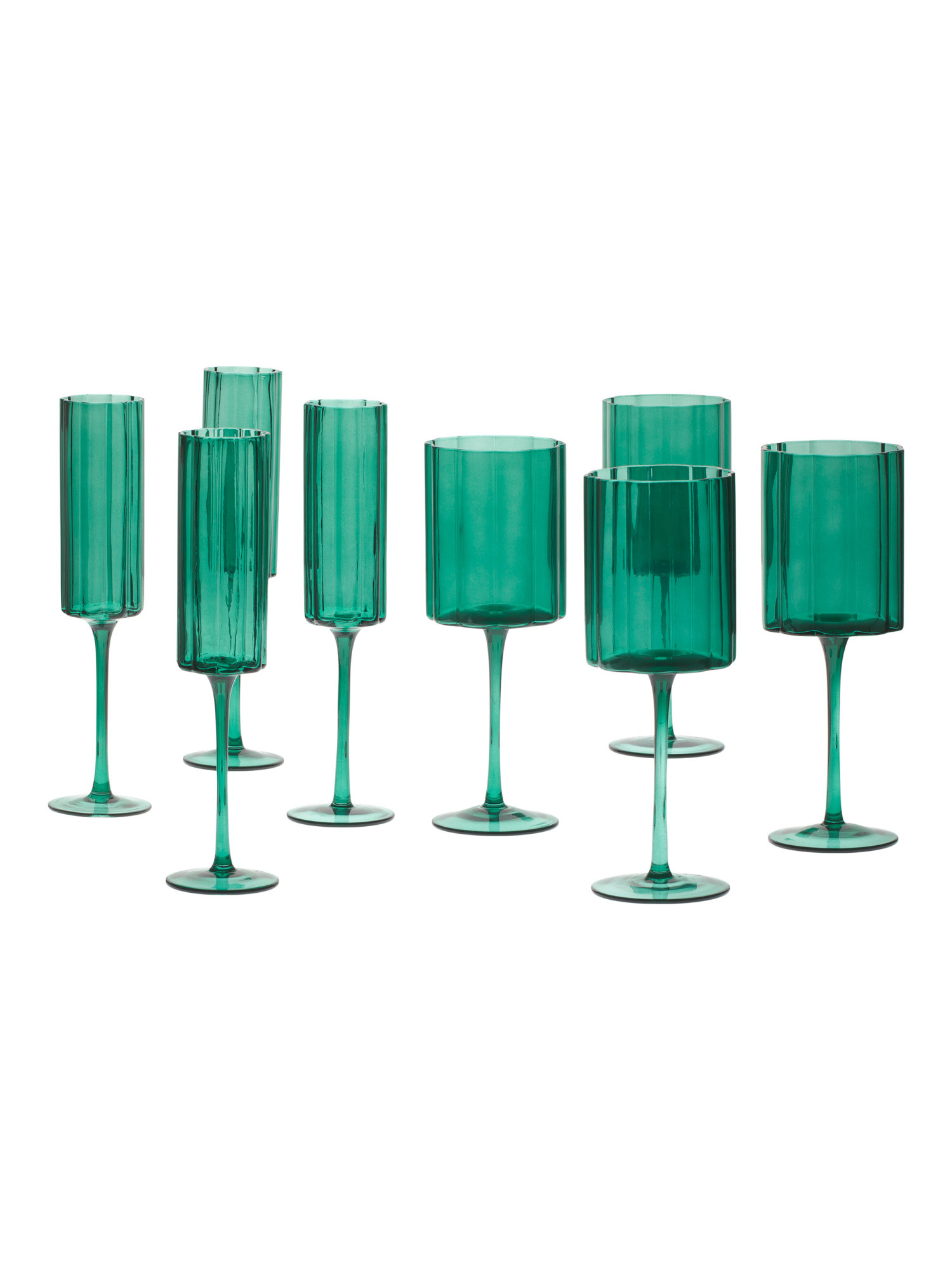 Emerald Glass Collection | Entertaining | Marshalls | Marshalls