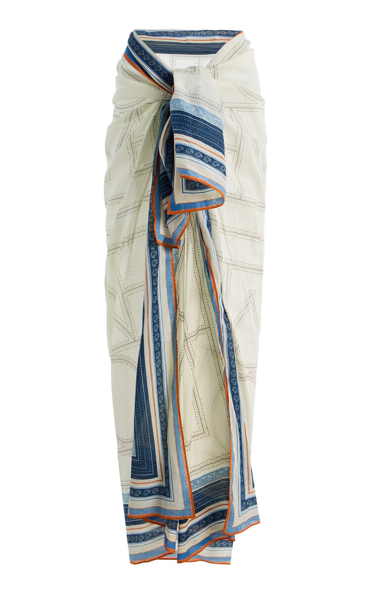 Collector Cotton-Blend Voile Sarong | Moda Operandi (Global)