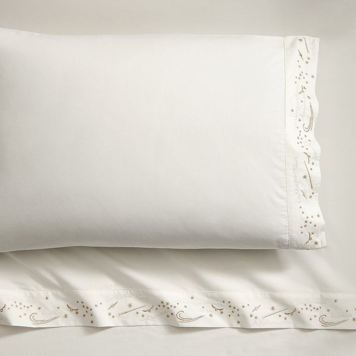 Harry Potter<sup>™</sup> Secret Spells Glow in the Dark Sheet Set | Pottery Barn Teen